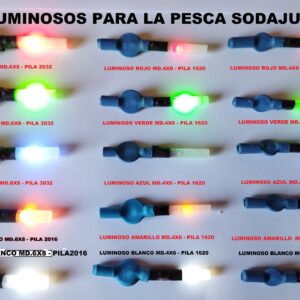 Luminosos SODAJU para pesca